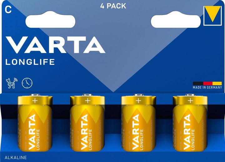 Produktbild Varta Longlife (4 Stk., C, 7600 mAh)
