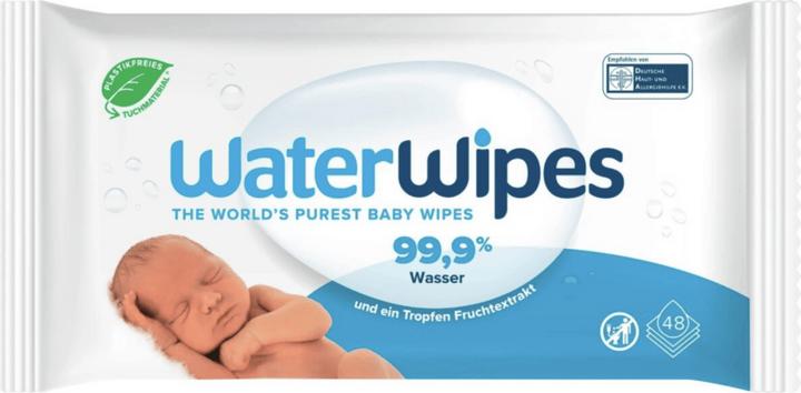 WaterWipes Feuchttücher (48 Stück)