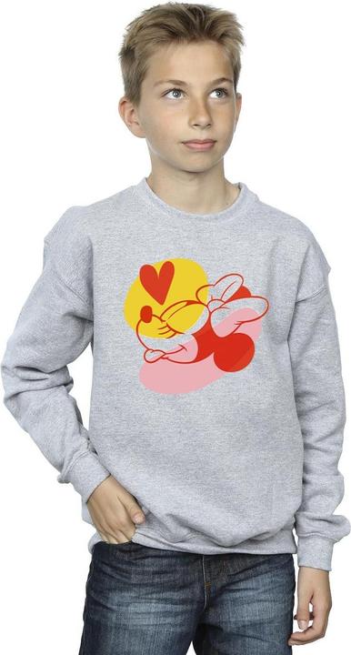 Actual product image Disney Boys Minnie Mouse Tongue Heart Sweatshirt (152, 158)