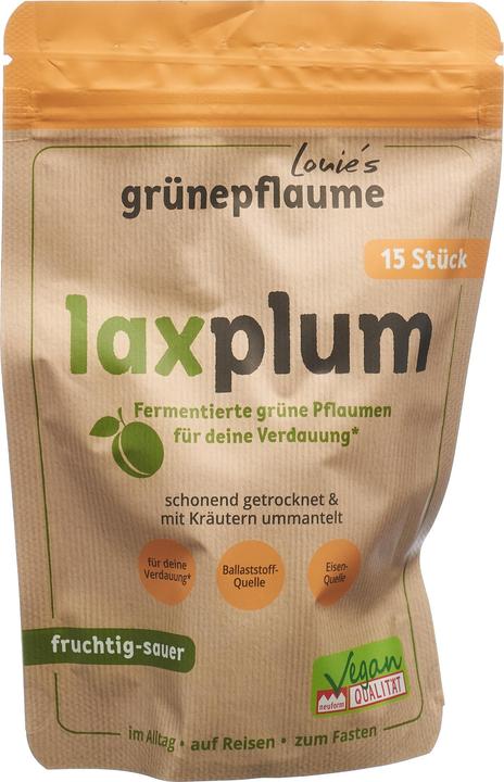 Produktbild Louie's Grünepflaume Laxplum (15 Stück, Beutel)