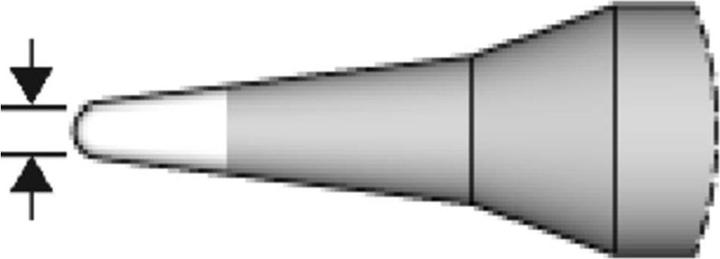 Actual product image JBC Soldering tip (Soldering tip)