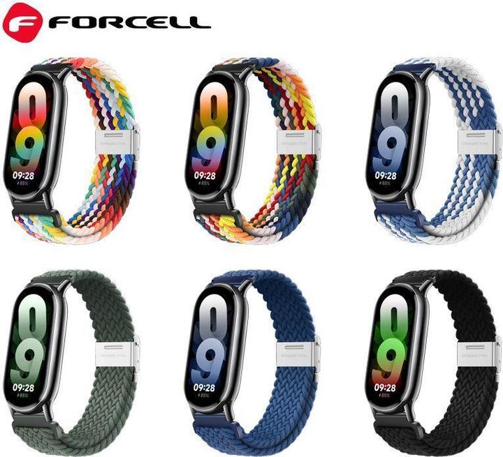 Produktbild Forcell Strap F-DESIGN FX5 strap for XIAOMI Mi Band 8 mix colors (Silikon)