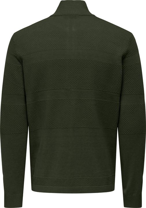 Image du produit Only & Sons Onsmalik Reg 12 Pin Zip Cardigan Knit (XXL)