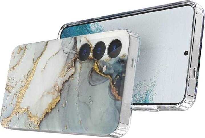 Actual product image Cover-Discount Cover mobile phone case IMD Grey Marble (Samsung Galaxy S24+)