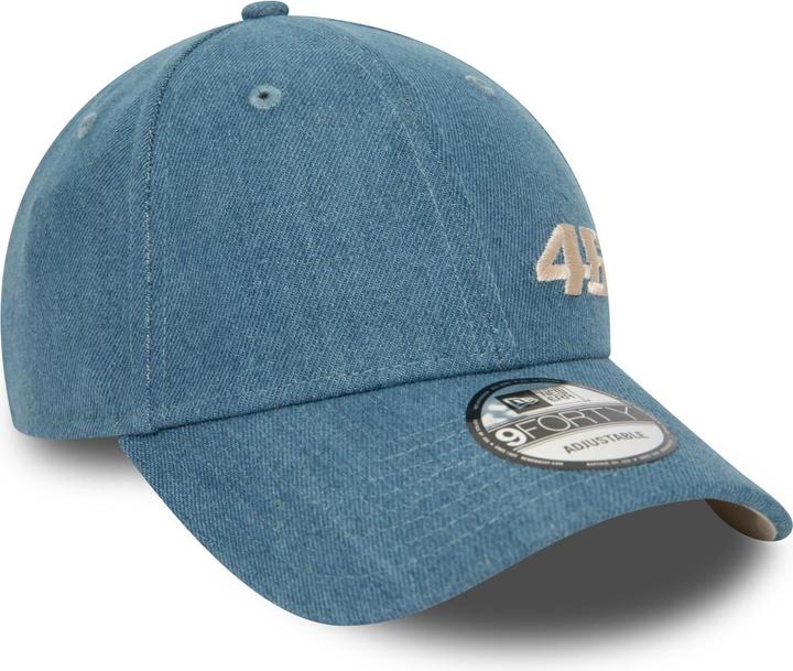 Actual product image New Era 9Forty Snapback Cap - Vespa Vr46 Denim (One size)