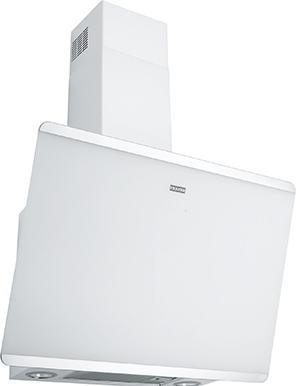 Produktbild Franke smart - afzuiger fpj 625 v wh/ss, breedte 60 cm, wit glas/roestvrij staal (Wandhaube)