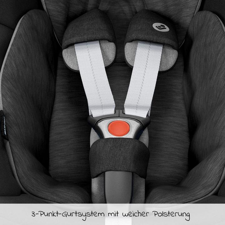 Actual product image Maxi-Cosi Reboarder 3in1 infant car seat & reboarder set from birth (Baby car seat, Reboarder, ECE R129/i-Size Standard)