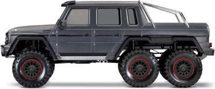 Immagine prodotto Traxxas CRAWLER TRX-6 1:10 6WD EP RTR MERCEDES G63 AMG 6x6 - SILVER SENZA caricatore e SENZA batteria (RTR pronto all'uso)