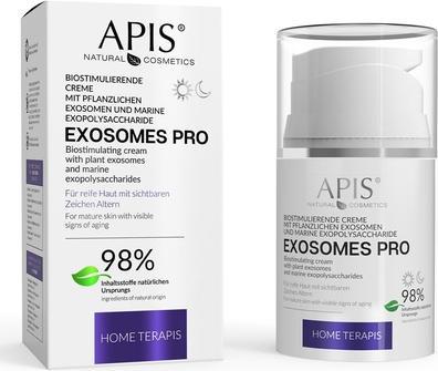 Produktbild Apis Natural Cosmetics Biostimulierende Creme mit pflanzlichen Exosomen EXOSOMES PRO Home Therapies Innovative Hautpflege (Körpercreme, 50 ml)