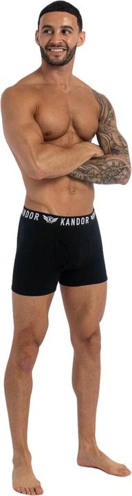 Actual product image Kandor Mens Camobee Bamboo Boxer Shorts (Pack of 5) (M)
