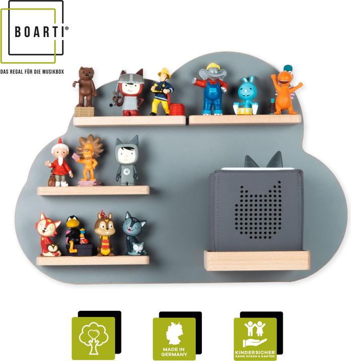 Actual product image VCM Shelf wood cloud Toniebox Tonies