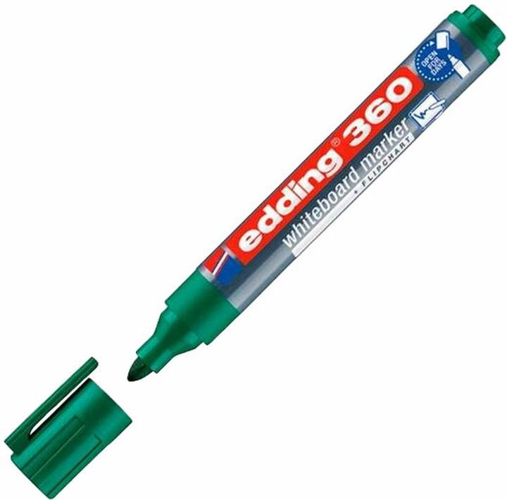 Image du produit Edding Marqueurs pour tableaux blancs 360/363, jeu de 10 pièces (Vert, 3 mm, 10 x)