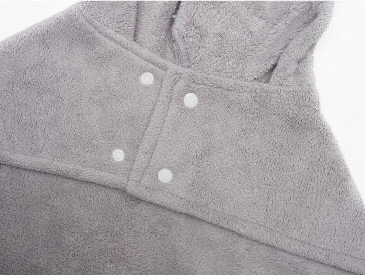 Immagine prodotto Peppy buddies Accappatoio Squalo M, Grigio, Taglia 40 cm - (69727186727) (M, Cappotto per cani)