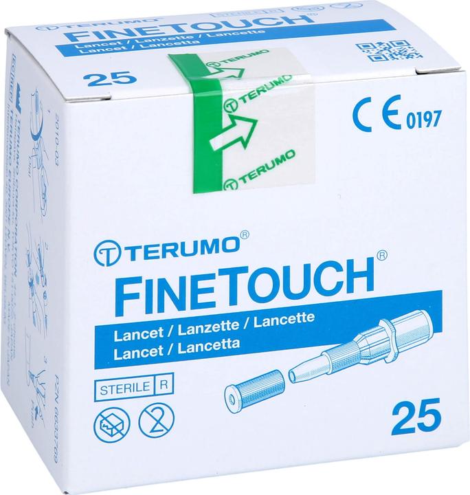Produktbild Terumo FINETOUCH Einmallanzetten, 25 St LAN (Lanzette)