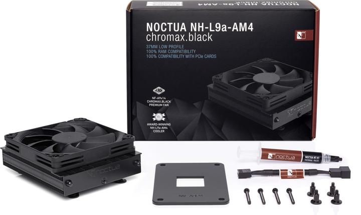 Produktbild Noctua NH-L9a-AM4 chromax.black (37 mm)