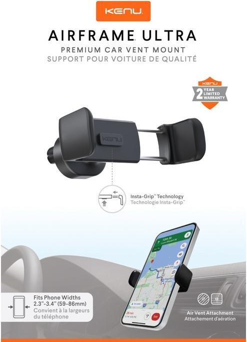 Immagine prodotto Kenu Supporto per auto per bocchette d'aria, morsetto