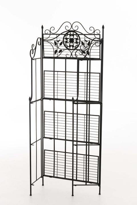 Valeurs nutritives et ingrédients CLP Étagère sur pied Flora, noir (66 x 32 x 175 cm)