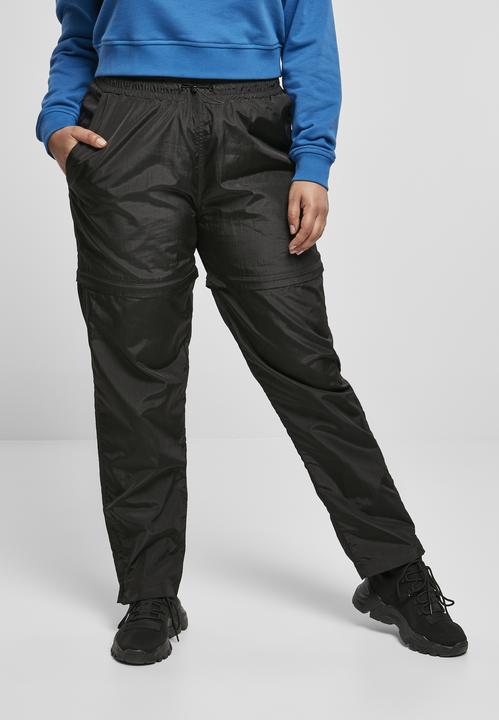 Produktbild Urban Classics Ladies Shiny Crinkle Nylon Zip Pants (L)