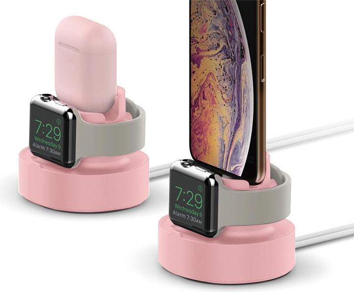 Immagine prodotto EKO Stazione di ricarica per Apple Watch e AirPods / smartphone 2 in 1 Resistente realizzata in TPU