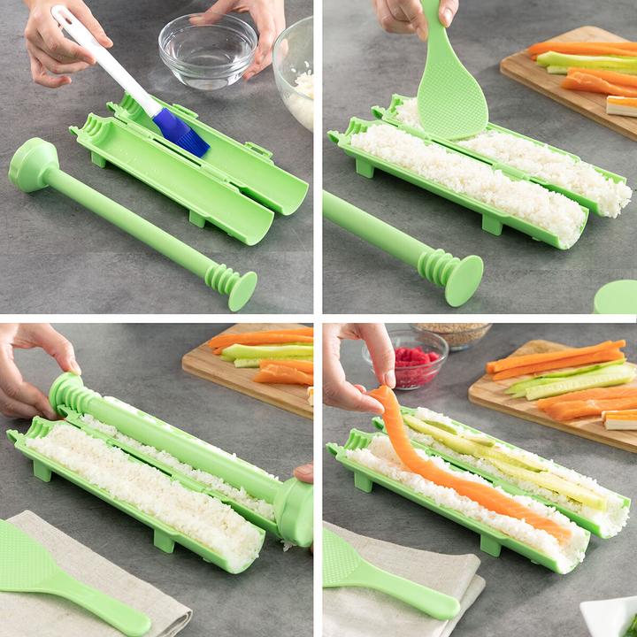 Produktbild InnovaGoods Einfaches Sushi-Set mit Rezepten