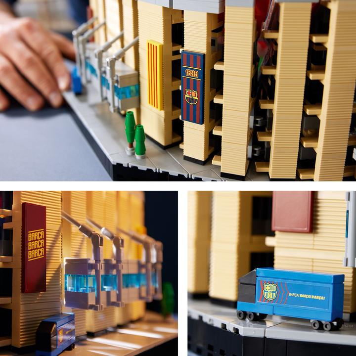 Actual product image LEGO ICONS CAMP NOU - FC BARCELONA 10284 (10284, LEGO Creator Expert, LEGO Rare Sets)