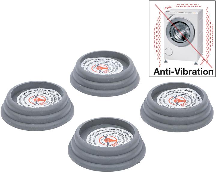 BGS Vibrationsdämpfer-Satz Ø 65 x 20 mm 4-tlg.
