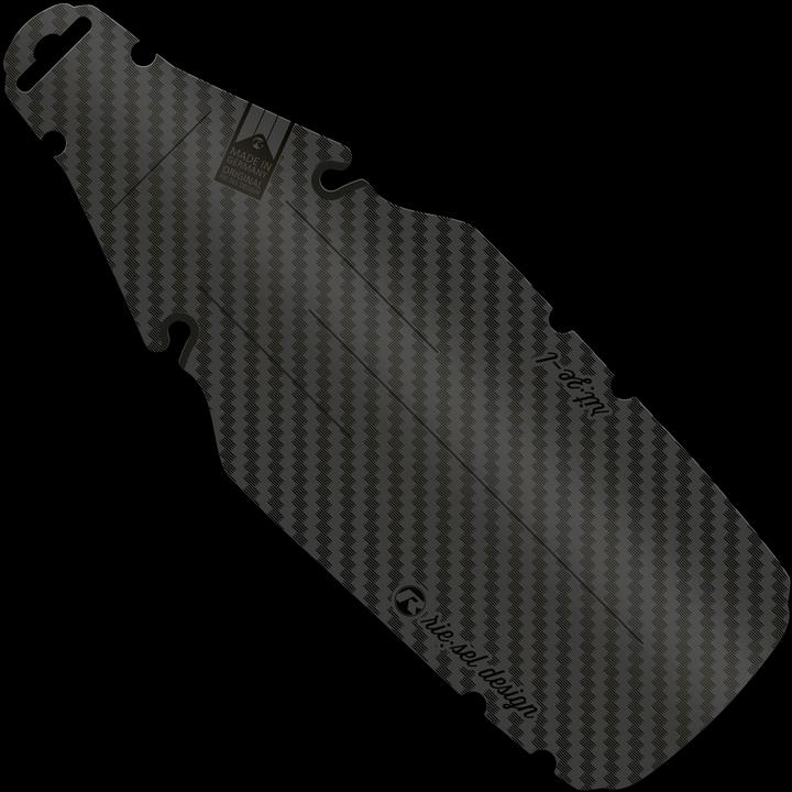riesel design Spritzschutz rit:ze L Carbon (Schutzblech hinten)