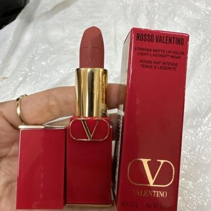 Actual product image Valentino Rosso Matt Refillable Lipstick 409A (409A)