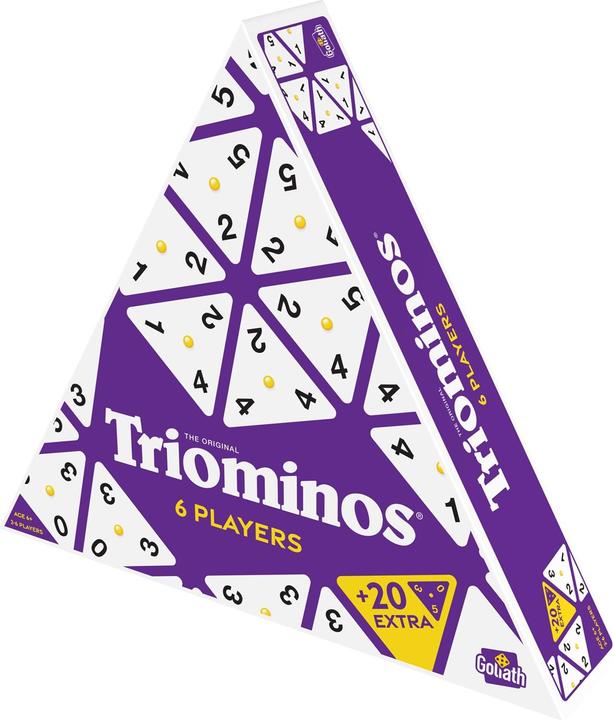Productafbeelding Goliath Toys Triominos 6 spelers (Duits, Frans, Italiaans, Engels)