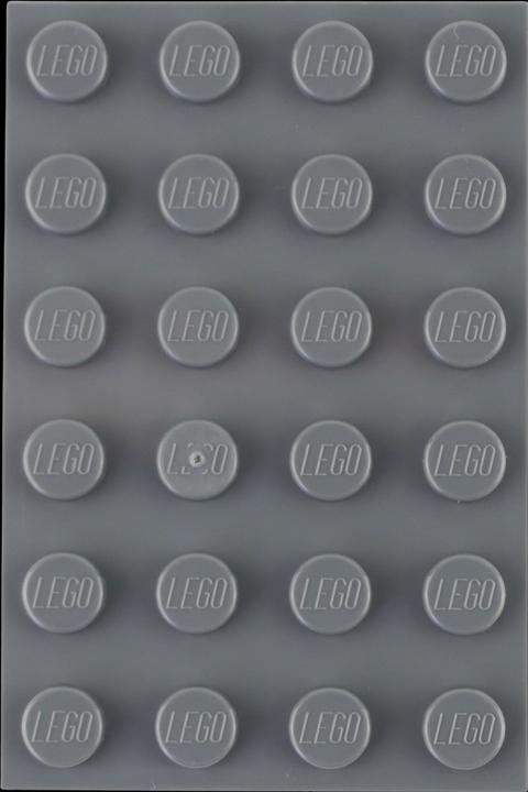 Produktbild LEGO 4x6 Platten Dunkelgrau - 250 Stueck - Dark bluish grey plate 3032 (3032, LEGO Zubehör)