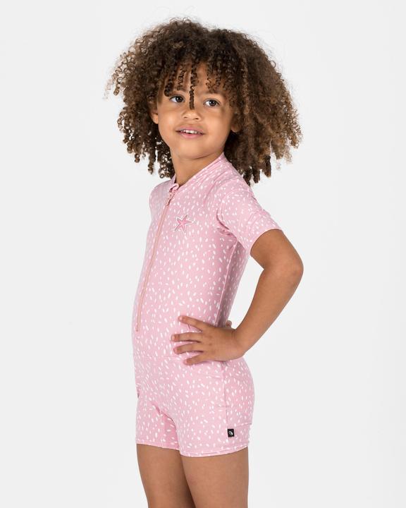Immagine prodotto Nabaiji Schwimmanzug Baby kurzarm kurze Beine - rosa (74, 75 C)
