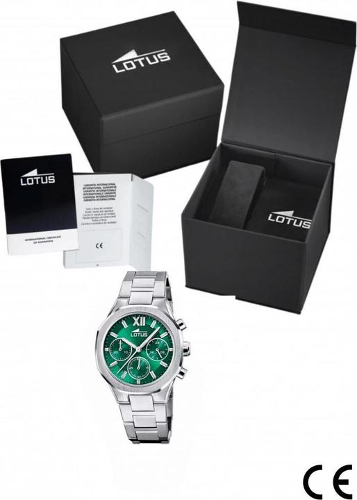 Actual product image Lotus 18869/3 Excellent stainless steel bracelet Chrono (Chronograph, 37 mm)