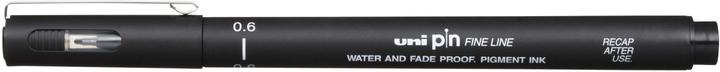 Actual product image Uni-ball Fineliner Waterproof (Black, 1 x)
