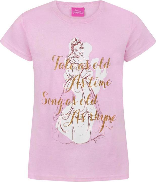 Immagine prodotto Beauty And The Beast Maglietta da ragazza Principessa (146, 152)