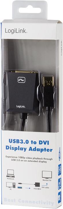 Actual product image LogiLink USB 3.0 zu (DVI, 5.10 cm)