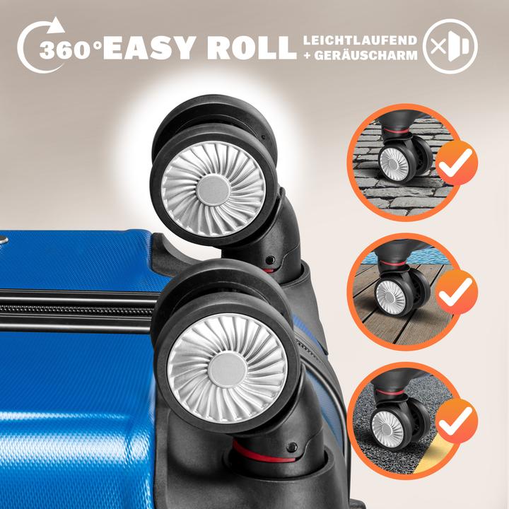 Produktbild Monzana Kofferset (105 l, Handgepäck (bis 50l), M (50 - 90l), L (90 - 115l))