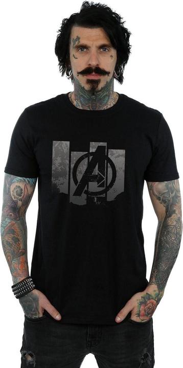 Actual product image Mens Avengers Endgame Panel Logo T-Shirt (XL)