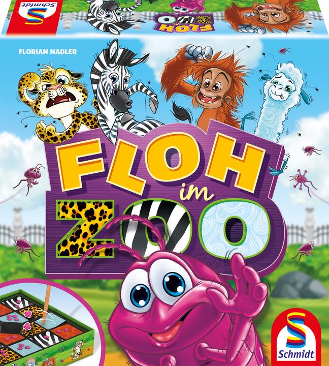 Actual product image Schmidt Spiele Flea in the zoo (German)