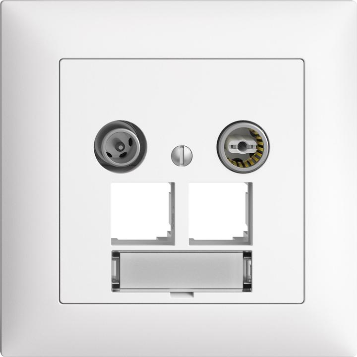 Feller UP-Multimediadose EDIZIOdue Easynet