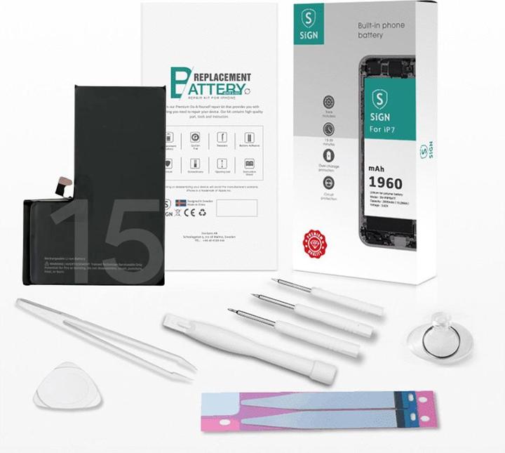 Immagine prodotto SIGN Kit completo per la sostituzione della batteria - iPhone 15
