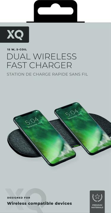 Actual product image Xqisit Premium Multi Coil fast charging station (10 W)