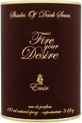 Immagine prodotto Emir Shades Of Dark Series Fire Your Desire Eau de Parfum Unisex 100ml (Eau de parfum, 100 ml)