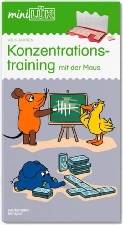 Produktbild Mini LÜK Konzentrationstraining (Deutsch, 2019)
