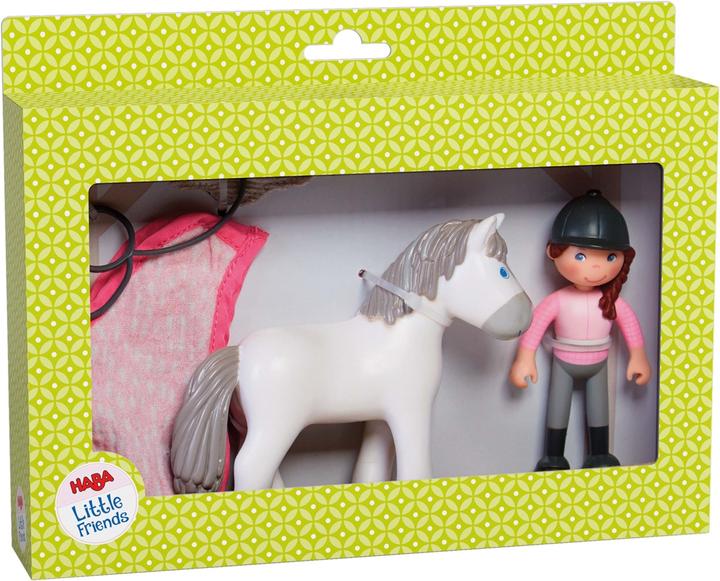 Actual product image Haba Rider Sanya and horse Saphira