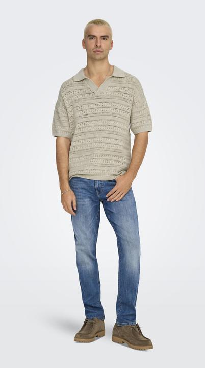 Immagine prodotto Only & Sons Onsgrayson Ds 5 Chochet Polo Knit (XS)