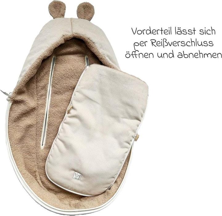 Actual product image Kaiser Fusssäcke für Babyschalen & Babywannen Fleece-Fusssack Hima für Babyschalen & Babywannen