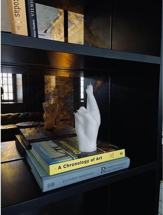 Actual product image Candle Hand crossed fingers (1 pcs.)