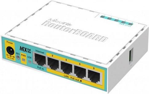 Actual product image MikroTik RouterBOARD hEX lite RB750UPr2