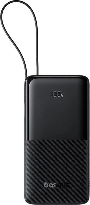 Baseus Powerbank Bipow 2 10000mAh 20W (Black) (10000 mAh, 20 W, 37 Wh)
