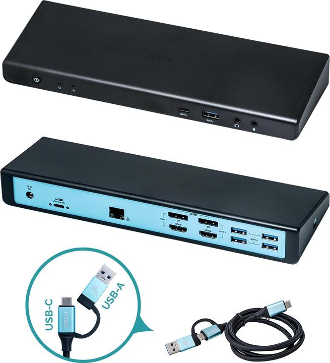 Actual product image i-tec Dual Display (USB-C, 1 ports)
